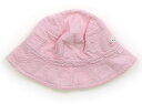 ミキハウス miki HOUSE 帽子 Hat/Cap 女の子 ピンク白チェック/白、ピンクチェック 子供服 ベビー服 キッズ アウトレット ユーズド 【中古】...