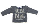 アナスイ ANNA SUI トレーナー・プルオーバー 100 男の子 ネイビー・ゴールドラメ・ホワイト 子供服 ベビー服 キッズ アウトレット ユーズド 【中古...