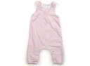 ネクスト NEXT カバーオール 70 女の子 白ピンクボーダー 子供服 ベビー服 キッズ アウトレット ユーズド 【中古】キッズ・ベビー・マタニティ(4)