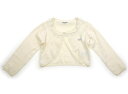 ポンポネット pom ponette カーディガン 130 女の子 クリーム 子供服 ベビー服 キッズ アウトレット ユーズド 【中古】キッズ・ベビー・マタニティ