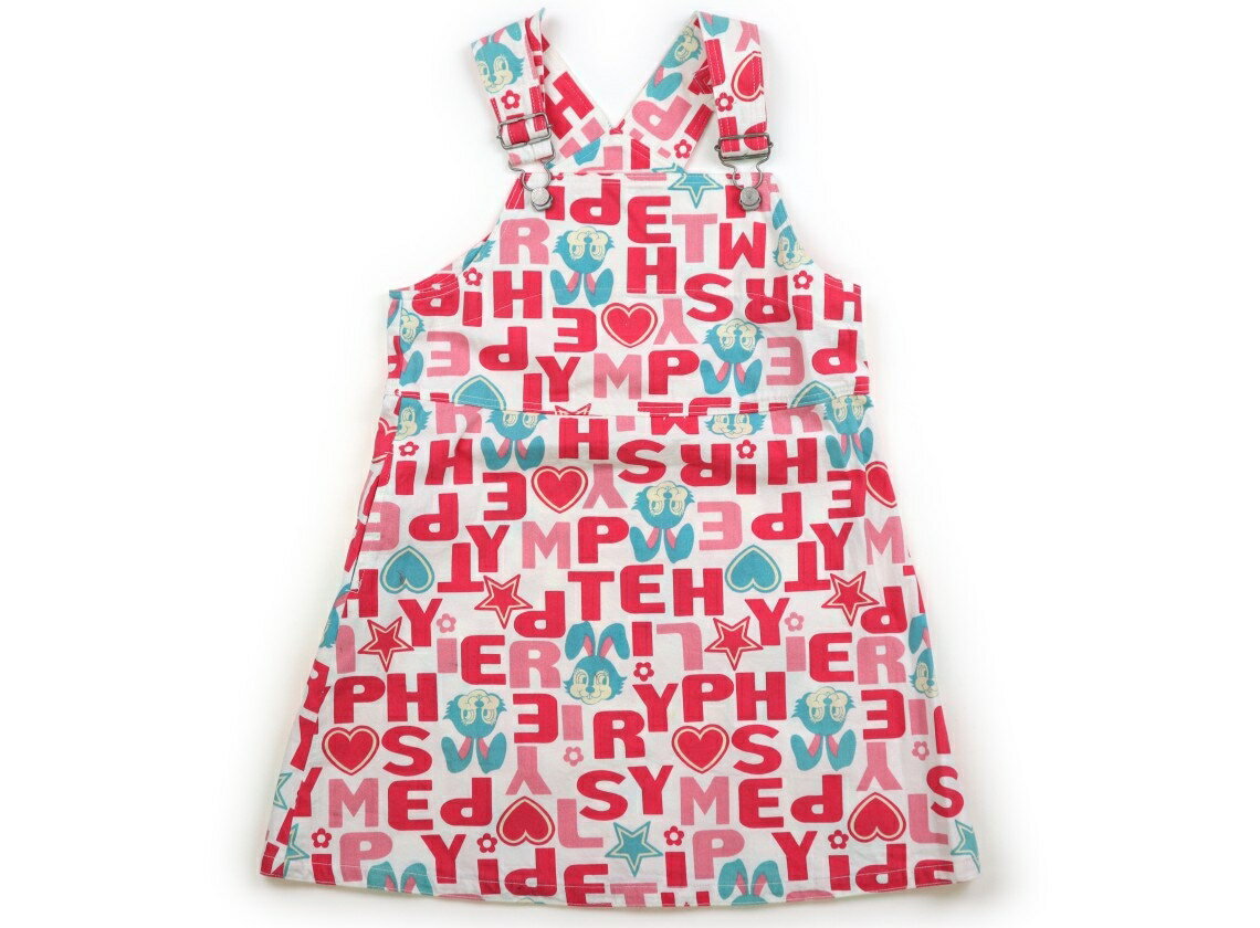 シャーリーテンプル Shirley Temple ジャンパースカート 120 女の子 ピンク、水色 子供服 ベビー服 キッズ アウトレット ユーズド 【中古】キッズ・ベビー・マタニティ