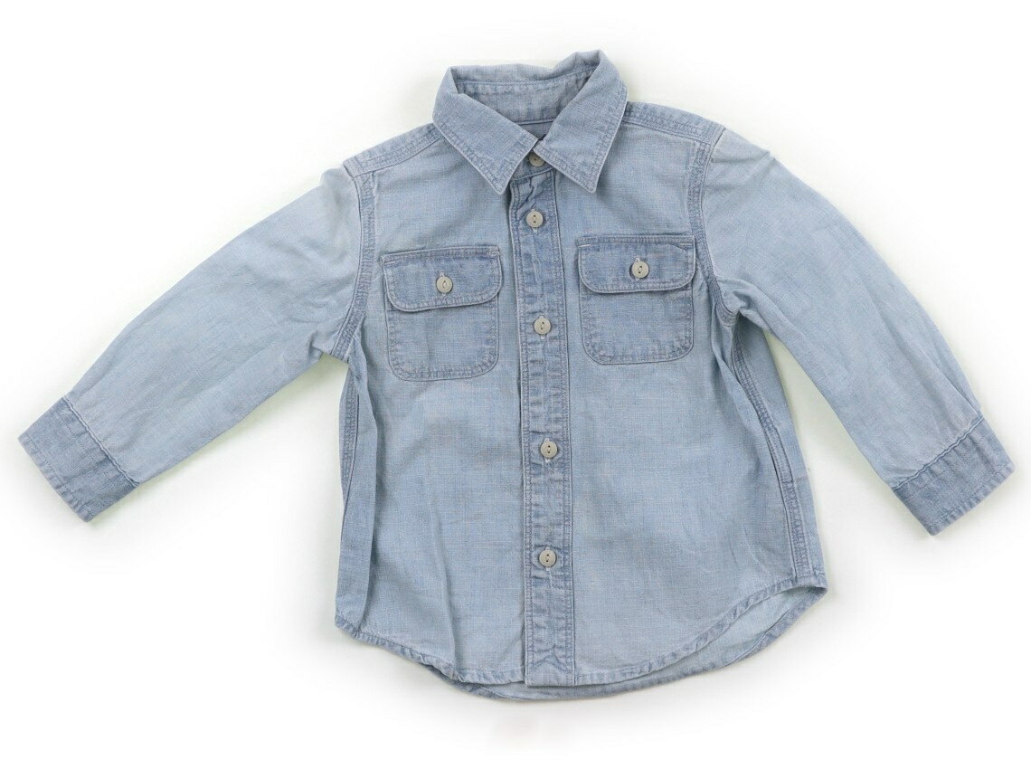 ラルフローレン Ralph Lauren シャツ・ブラウス 80 男の子 ライトブルー 子供服 ベビー服 キッズ アウトレット ユーズド 【中古】キッズ・ベビー・マタニティ