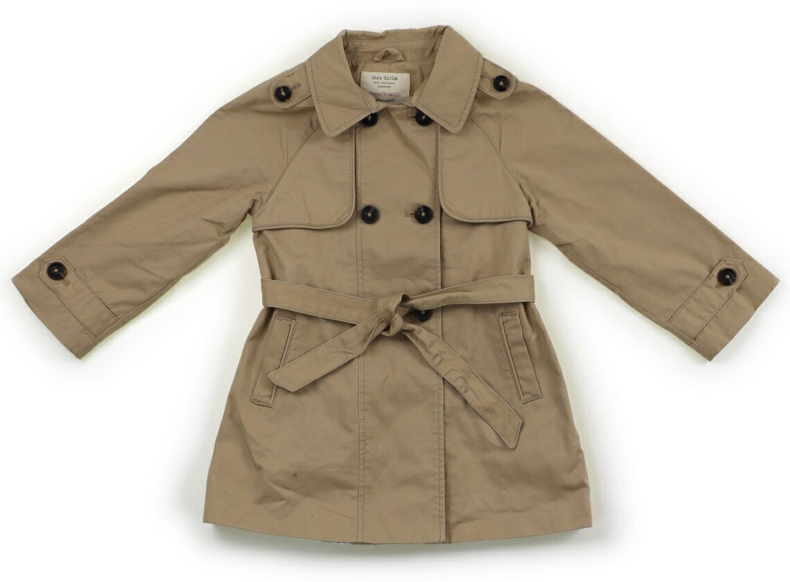ザラ ZARA コート・ジャンパー 110 女の子 ベージュ 子供服 ベビー服 キッズ アウトレット ユーズド 【中古】キッズ・ベビー・マタニティ