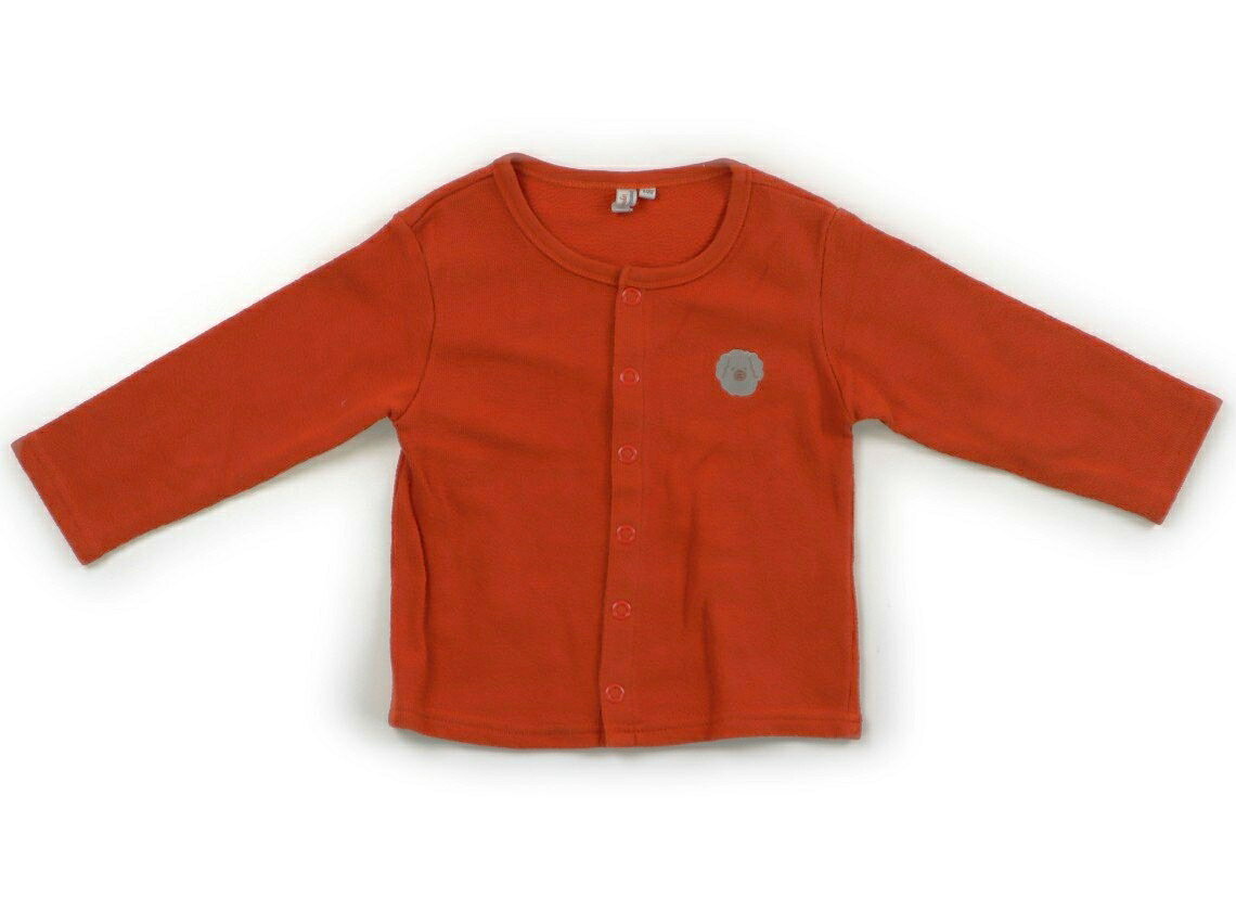 ラーゴム Lagom カーディガン 100 女の子 オレンジブラウン 子供服 ベビー服 キッズ アウトレット ユー..