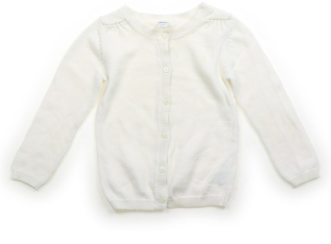 オールドネイビー OLDNAVY カーディガン 100 女の子 アイボリー 子供服 ベビー服 キッズ アウトレット ユーズド 【中古】キッズ ベビー マタニティ