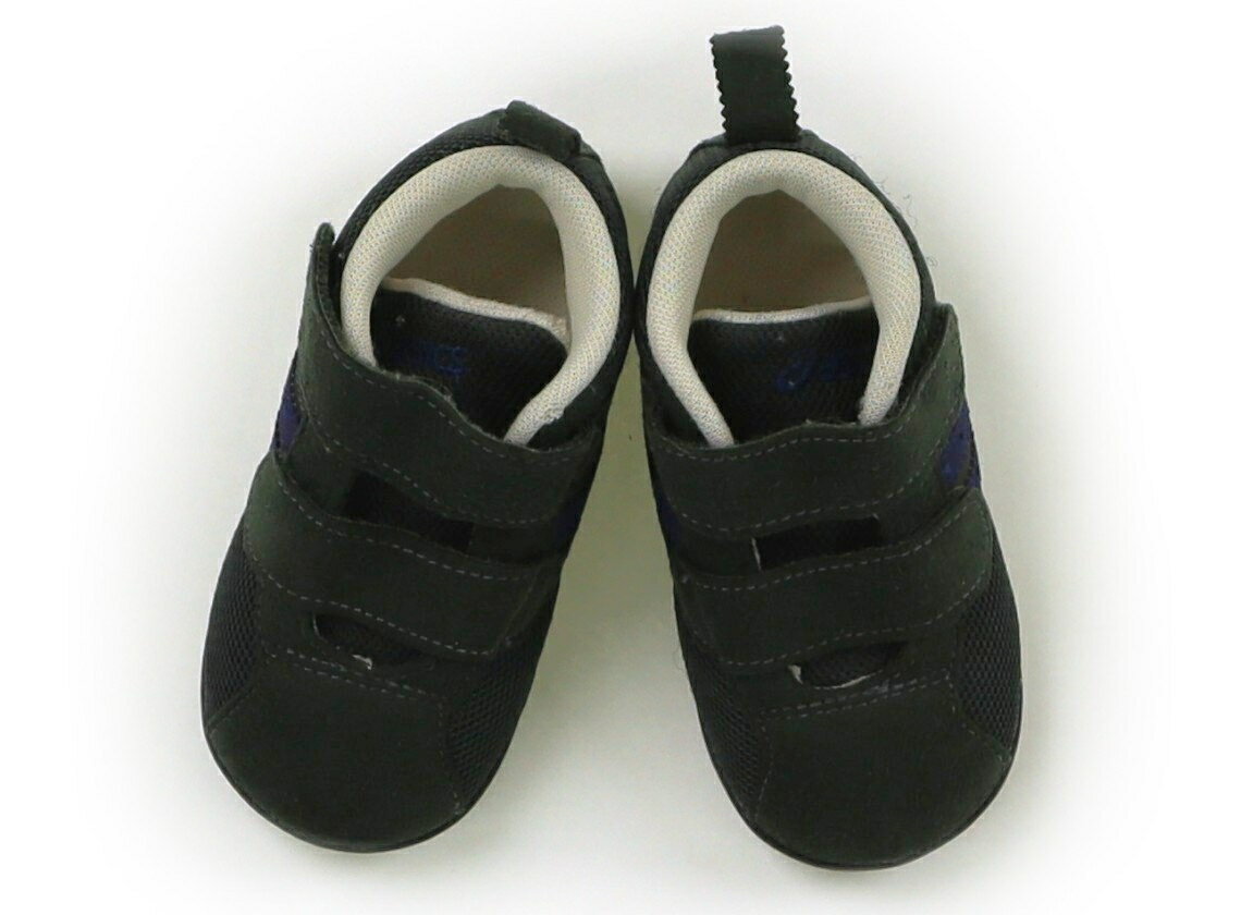 ASICS - アシックス Asics スニーカー 靴13cm〜 男の子 鉄色、紺 子供服 ベビー服 キッズ アウトレット ユーズド 【中古】キッズ・ベビー・マタニティ