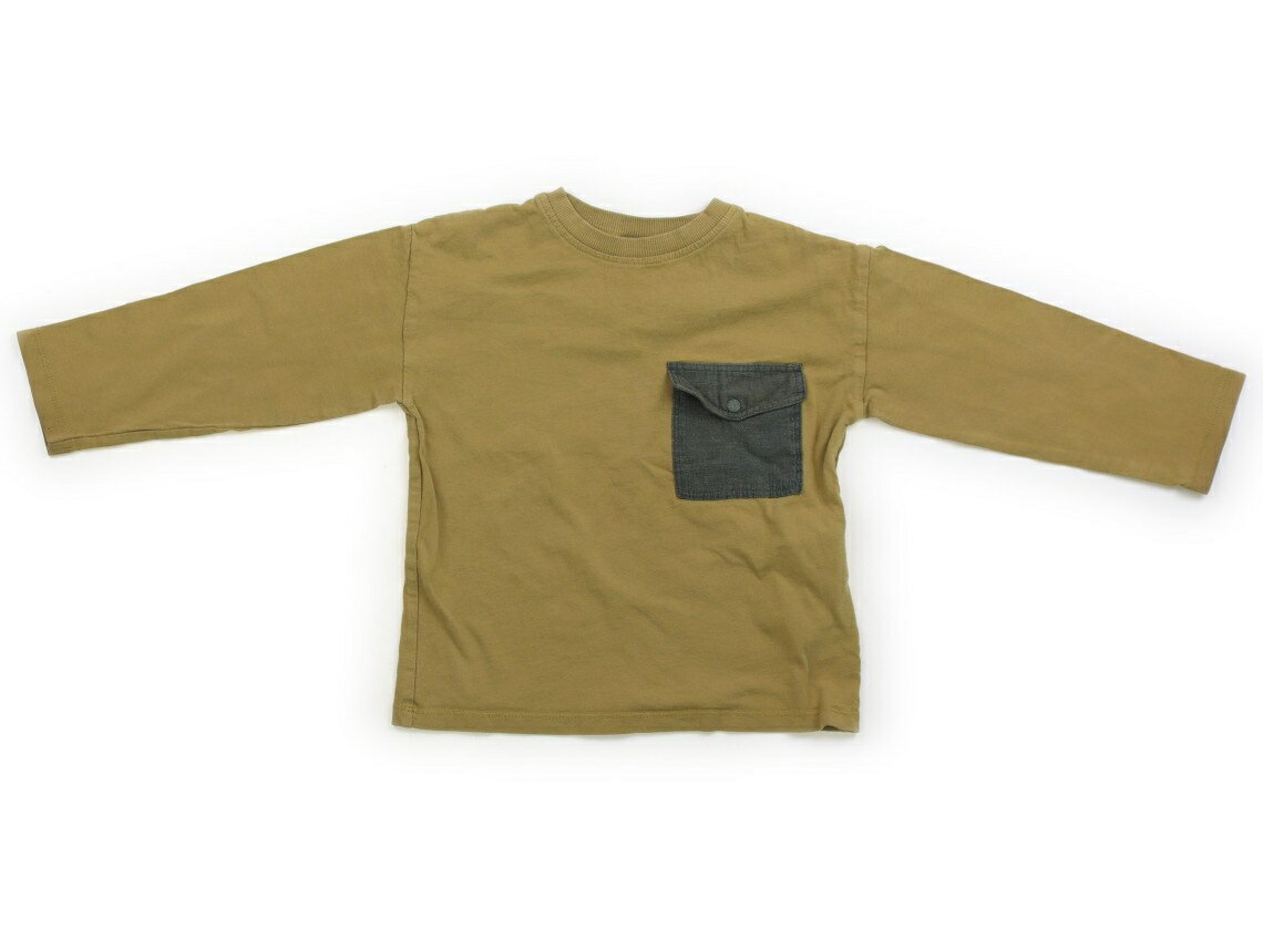 ザラ ZARA Tシャツ・カットソー 95 男の子 ベージュ 子供服 ベビー服 キッズ アウトレット ユーズド 【中古】キッズ・ベビー・マタニティ