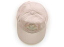 ルーツ ROOTS 帽子 Hat/Cap 女の子 ピンク、葉っぱ 子供服 ベビー服 キッズ アウトレット ユーズド 【中古】キッズ・ベビー・マタニティ