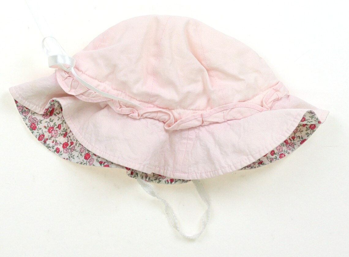 CarryOnのべべ BeBe 帽子 Hat/Cap 女の子 ピンク　花柄 子供服 ベビー服 キッズ アウトレット ユーズド 【中古】キッズ・ベビー・マタニティ｜アングル2