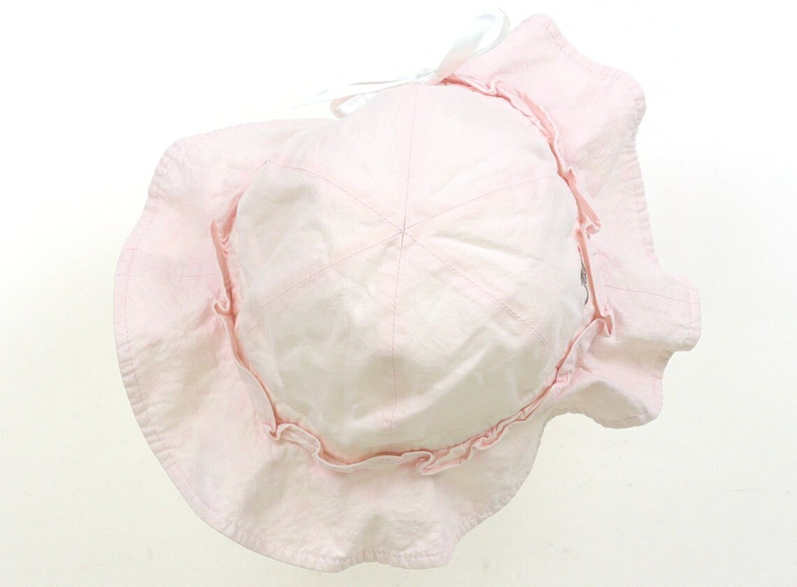 CarryOnのべべ BeBe 帽子 Hat/Cap 女の子 ピンク　花柄 子供服 ベビー服 キッズ アウトレット ユーズド 【中古】キッズ・ベビー・マタニティ｜アングル3