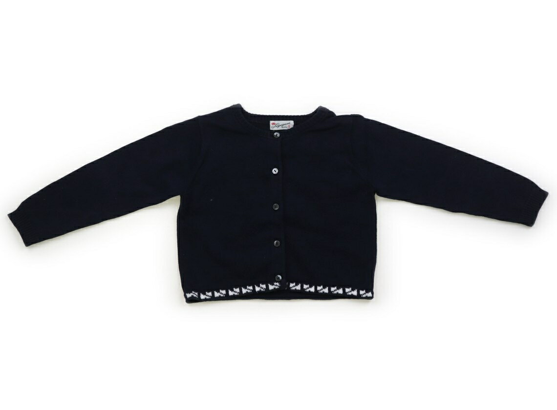 Cardigans - サヱグサ SAYEGUSA カーディガン 110 女の子 紺 子供服 ベビー服 キッズ アウトレット ユーズド 【中古】キッズ・ベビー・マタニティ