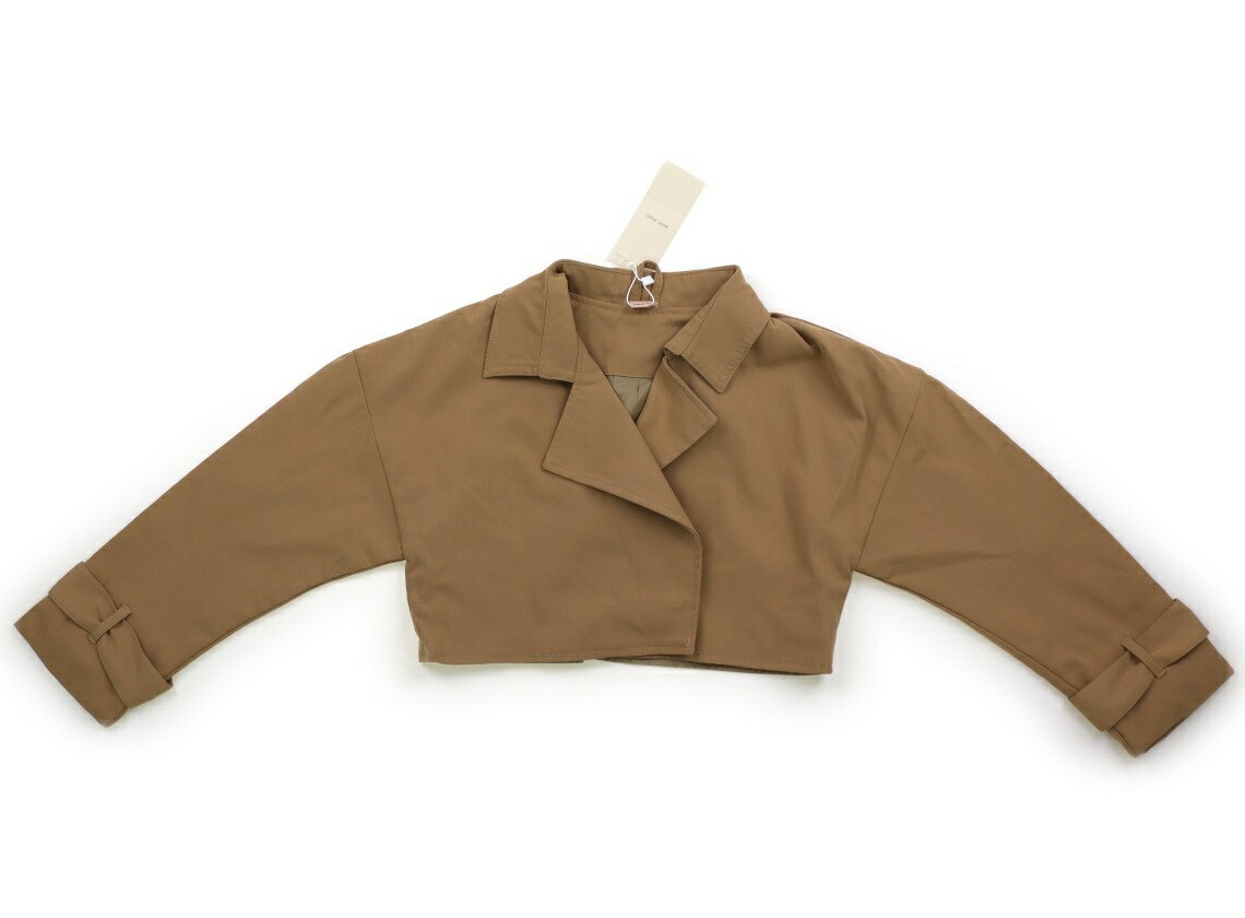 プティマイン petit main ブルゾン・Gジャン 120 女の子 キャメル 子供服 ベビー服 キッズ アウトレット ユーズド 【中古】キッズ・ベビー・マタ...