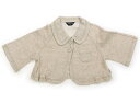 コムサイズム COMME CA ISM ジャケット・ブレザー 110 女の子 ベージュミックス 子供服 ベビー服 キッズ アウトレット ユーズド 【中古】キッズ...