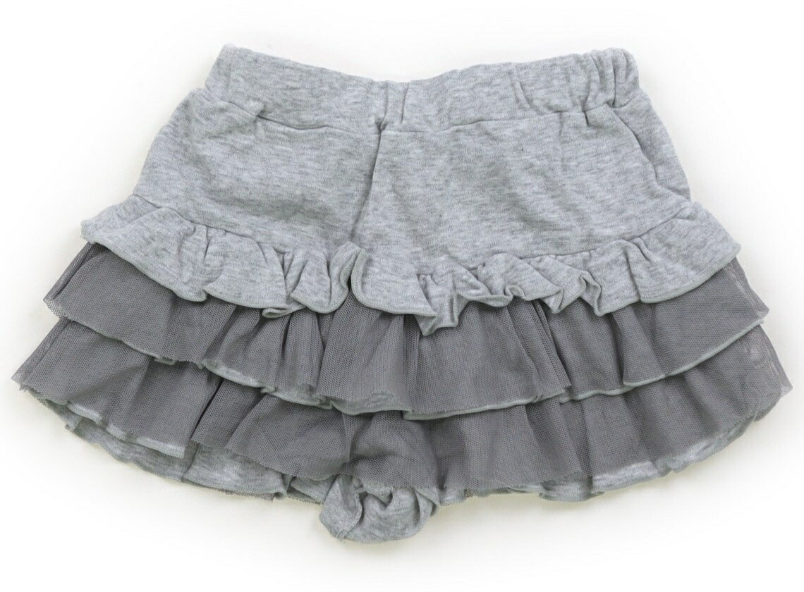 べべ BeBe ショートパンツ 90 女の子 グレー 子供服 ベビー服 キッズ アウトレット ユーズド 【中古】キッズ・ベビー・マタニティ 2