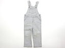 プチバトー PETIT BATEAU ベビーオーバーオール 80 男の子 ライトグレー 子供服 ベビー服 キッズ アウトレット ユーズド 【中古】キッズ・ベビー...