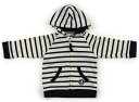 プチバトー PETIT BATEAU パーカー 60 男の子 ボーダー柄 子供服 ベビー服 キッズ アウトレット ユーズド 【中古】キッズ・ベビー・マタニティ