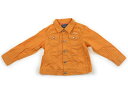 ミキハウス miki HOUSE ジャケット・ブレザー 120 女の子 オレンジ 子供服 ベビー服 キッズ アウトレット ユーズド 【中古】キッズ・ベビー・マタ...