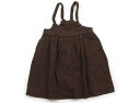 ラーゴム Lagom ジャンパースカート 100 女の子 こげ茶 子供服 ベビー服 キッズ アウトレット ユーズド 【中古】キッズ・ベビー・マタニティ