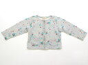 ニットプランナー(KP) Knit Planner(KP) ジップアップトレーナー 100 女の子 グレー・星・うさぎ 子供服 ベビー服 キッズ アウトレット ユーズド 【中古】キッズ・ベビー・マタニティ(4)