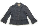 ファミリア familiar ジャケット・ブレザー 150 女の子 黄味がかったネイビー系 子供服 ベビー服 キッズ アウトレット ユーズド 【中古】キッズ・ベ...