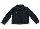 コムサイズム COMME CA ISM ブルゾン・Gジャン 120 男の子 ネイビー 子供服 ベビー服 キッズ アウトレット ユーズド 【中古】キッズ・ベビー・...