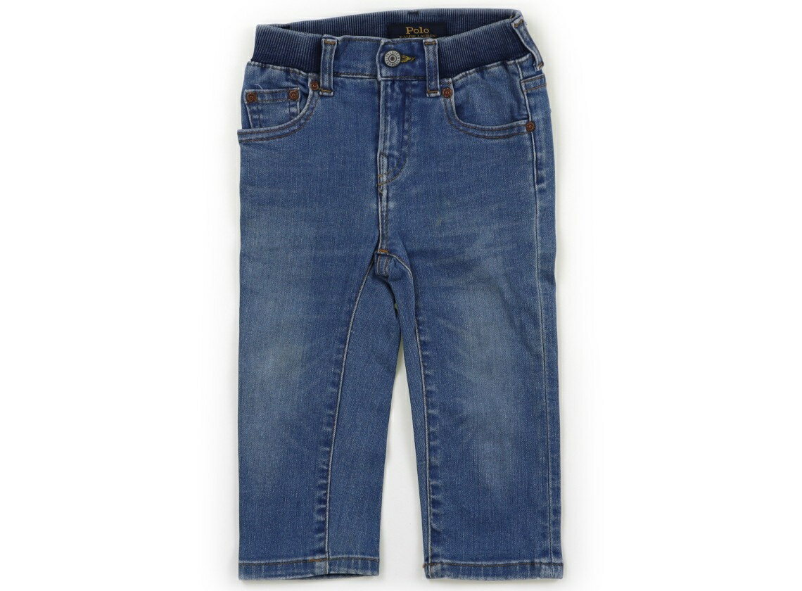 ポロラルフローレン POLO RALPH LAUREN パンツ 90 男の子 青デニム 子供服 ベビー服 キッズ アウトレット ユーズド 【中古】キッズ・ベビー・マタニティ