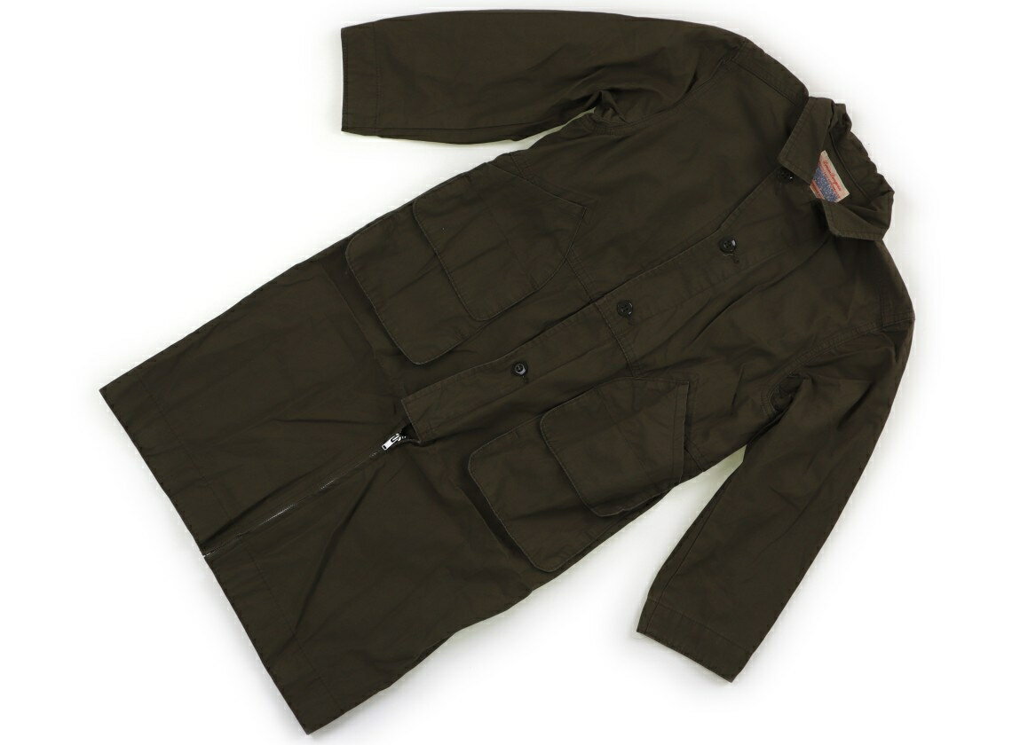 デニムダンガリー DENIM & DUNGAREE コート・ジャンパー 120 男の子 オリーブグリーン 子供服 ベビー服 キッズ アウトレット ユーズド 【中...