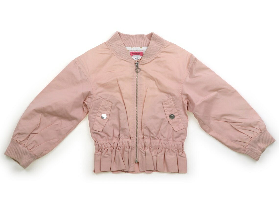 ケイトスペード Kate Spade ブルゾン・Gジャン 120 女の子 ライトピンク 子供服 ベビー服 キッズ アウトレット ユーズド 【中古】キッズ・ベビー...