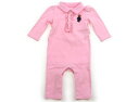 ラルフローレン Ralph Lauren カバーオール 70 女の子 ピンク 子供服 ベビー服 キッズ アウトレット ユーズド 【中古】キッズ・ベビー・マタニテ...
