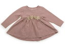プティマイン petit main トレーナー・プルオーバー 100 女の子 くすみピンク 子供服 ベビー服 キッズ アウトレット ユーズド 【中古】キッズ・ベビー・マタニティ(4)