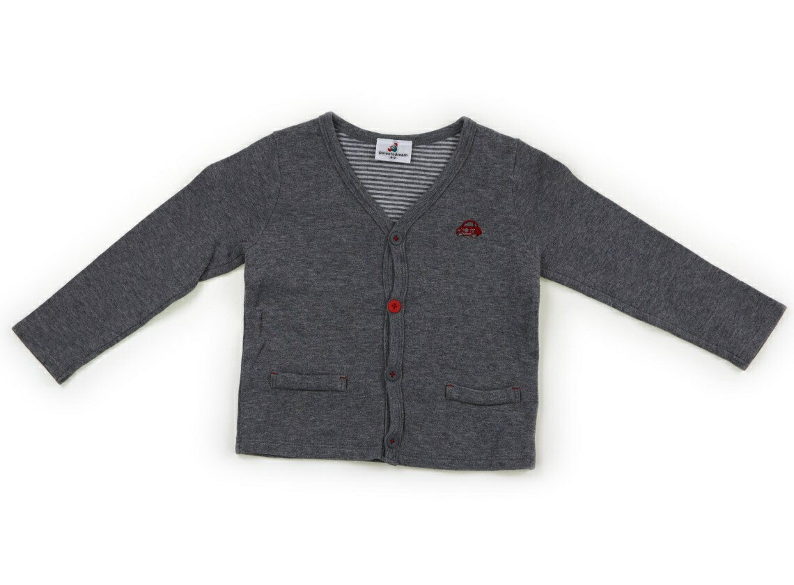 Cardigans - ペアレンツドリーム Parents Dream カーディガン 95 男の子 グレー 子供服 ベビー服 キッズ アウトレット ユーズド 【中古】キッズ・ベビー・マタニティ