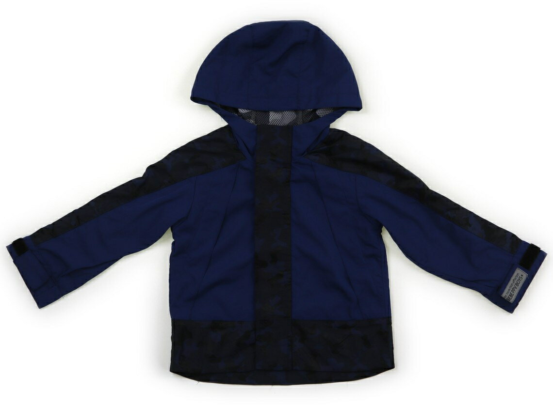 ベベ プチ ポワ ヴェール BeBe Petits Pois Vert ブルゾン・Gジャン 100 男の子 ネイビー、ブルー 子供服 ベビー服 キッズ アウトレ...