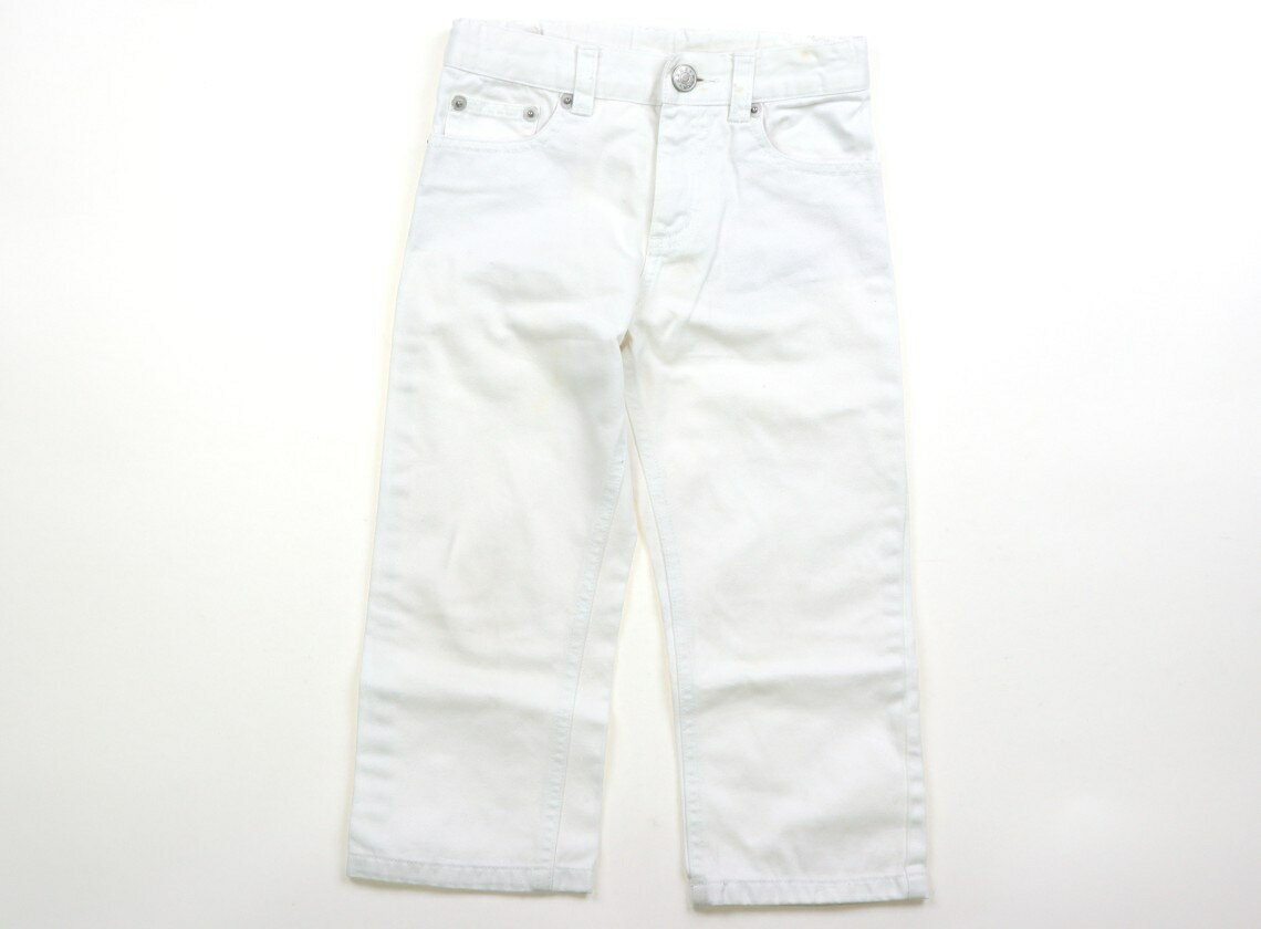 Long-Trousers, Trousers - ボンポワン bonpoint パンツ 95 女の子 ホワイト 子供服 ベビー服 キッズ アウトレット ユーズド 【中古】キッズ・ベビー・マタニティ