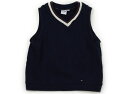 シップス SHIPS ベスト 120 男の子 マリンブルー・リブライン 子供服 ベビー服 キッズ アウトレット ユーズド 【中古】キッズ・ベビー・マタニティ(4)