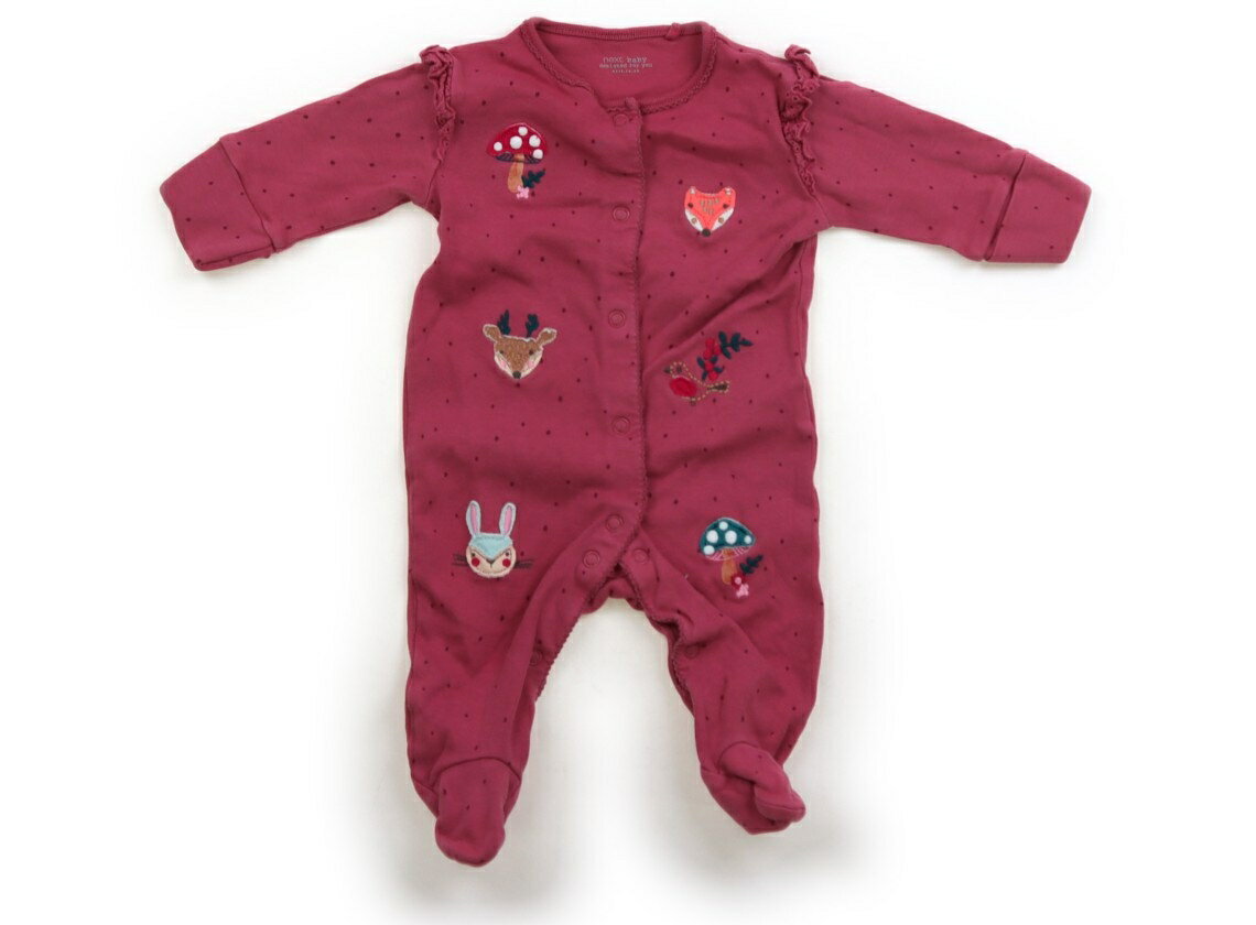 ネクスト NEXT オールインワン 60 女の子 ピオニーピンク・ドット 子供服 ベビー服 キッズ アウトレット ユーズド 【中古】キッズ・ベビー・マタニティ