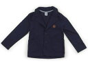 プチバトー PETIT BATEAU ジャケット・ブレザー 110 男の子 ネイビー 子供服 ベビー服 キッズ アウトレット ユーズド 【中古】キッズ・ベビー・...