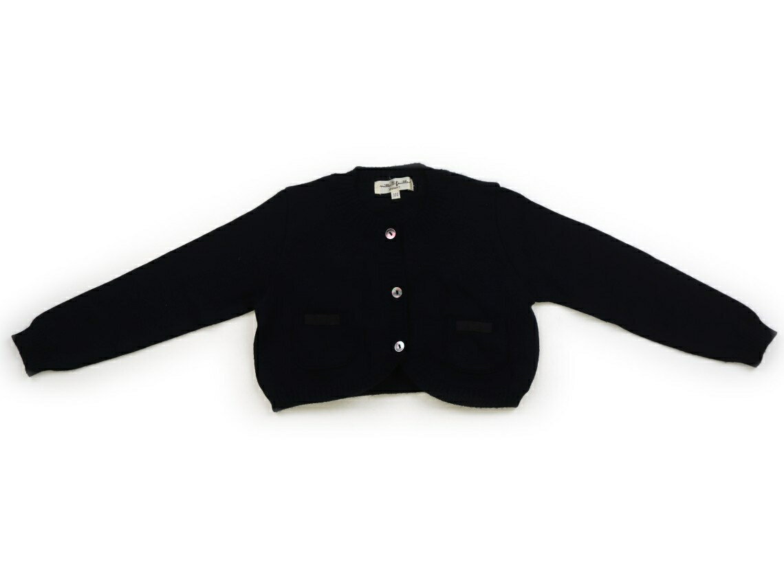 サヱグサ SAYEGUSA カーディガン 100 女の子 ネイビー 子供服 ベビー服 キッズ アウトレット ユーズド 【中古】キッズ・ベビー・マタニティ