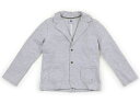 プチバトー PETIT BATEAU ジャケット・ブレザー 120 男の子 ライトグレー 子供服 ベビー服 キッズ アウトレット ユーズド 【中古】キッズ・ベビ...