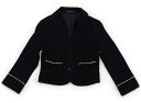 べべ BeBe ジャケット・ブレザー 120 女の子 黒、白 子供服 ベビー服 キッズ アウトレット ユーズド 【中古】キッズ・ベビー・マタニティ