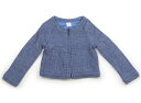 ジンボリー Gymboree ジップアップトレーナー 110 女の子 スモーキーブルー 子供服 ベビー服 キッズ アウトレット ユーズド 【中古】キッズ・ベビー...