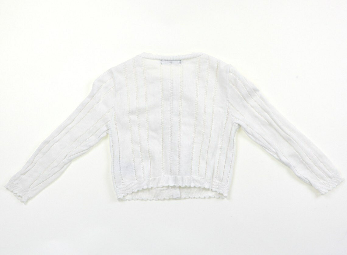 べべ BeBe カーディガン 110 女の子 ホワイト 子供服 ベビー服 キッズ アウトレット ユーズド 【中古】キッズ・ベビー・マタニティ