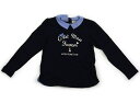ポンポネット pom ponette Tシャツ・カットソー 160 女の子 ネイビー 子供服 ベビー服 キッズ アウトレット ユーズド 【中古】キッズ・ベビー・マタニティ(4)