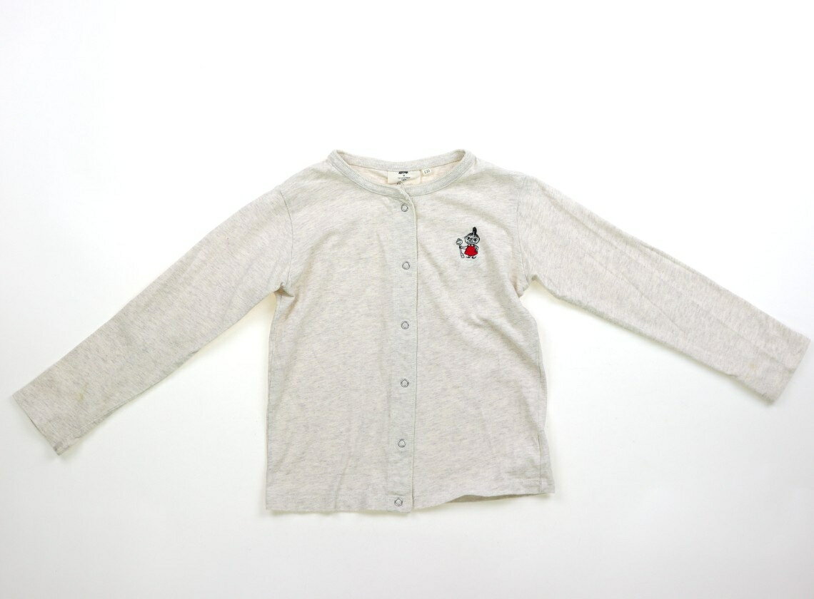 ラーゴム Lagom カーディガン 120 女の子 ライトベージュ、ムーミンコラボ 子供服 ベビー服 キッズ ア..