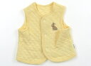 コンビミニ Combimini ベビーベスト 60 女の子 イエロー 子供服 ベビー服 キッズ アウトレット ユーズド 【中古】キッズ・ベビー・マタニティ