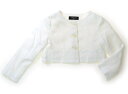 コムサイズム COMME CA ISM ジャケット・ブレザー 100 女の子 白 子供服 ベビー服 キッズ アウトレット ユーズド 【中古】キッズ・ベビー・マタ...