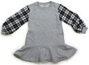 アナスイ ANNA SUI ワンピース 120 女の子 グレー、チェック柄 子供服 ベビー服 キッズ アウトレット ユーズド 【中古】キッズ・ベビー・マタニティ