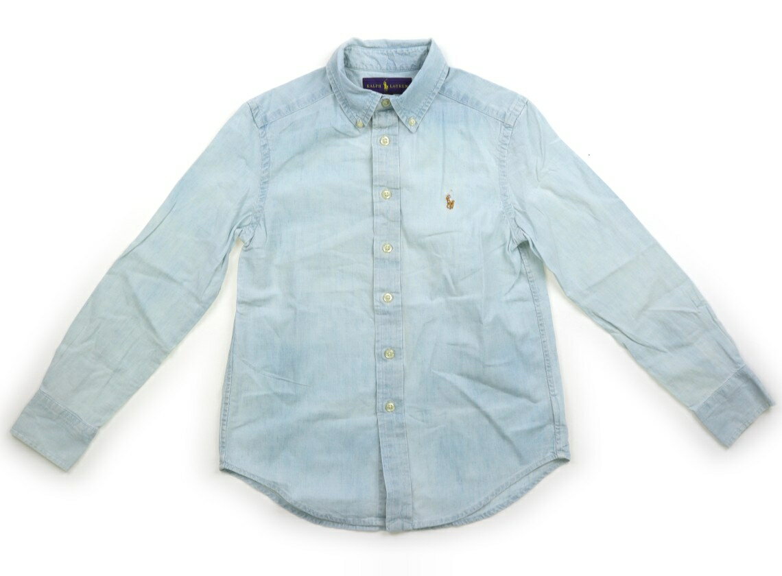 　ブランド 　Ralph Lauren(ラルフローレン) 　カテゴリー 　シャツ・ブラウス 　サイズ 　140サイズ 　色 　ライトブルー 　状態 　★★ 　記名 　なし 　ジャンル 　Boy ダンガリー地。全体的に色褪せによる変色の色ムラ...