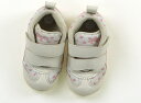 アシックス Asics スニーカー 靴13cm〜 女の子 オフホワイト・ピンク・お花 子供服 ベビー服 キッズ アウトレット ユーズド 【中古】キッズ・ベビー・マタニティ(4)