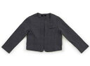 コムサイズム COMME CA ISM ジャケット・ブレザー 110 女の子 グレー 子供服 ベビー服 キッズ アウトレット ユーズド 【中古】キッズ・ベビー・...