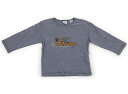 ザラ ZARA Tシャツ・カットソー 90 女の子 グレー・プリント 子供服 ベビー服 キッズ アウトレット ユーズド 【中古】キッズ・ベビー・マタニティ(4)